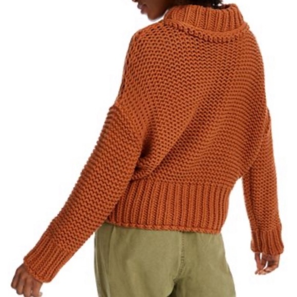 Like New! Free People My Only Sunshine Turtleneck Sweater - Picture 2 of 8